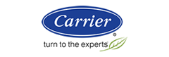 Logo de la marca Carrier - equipo distribuido por RISEG