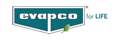 Logo de la marca Evapco - equipo distribuido por RISEG