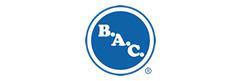 Logo de la marca Bac - equipo distribuido por RISEG
