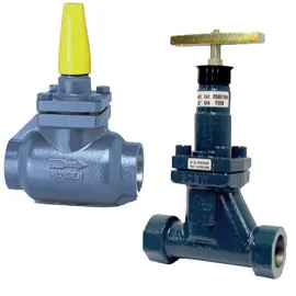 Válvula de Expansión Manual 2", Soldable, Recta, RS200C