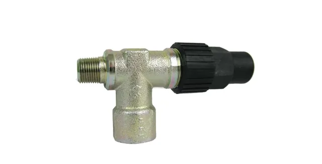 Válvula de Cierre 3/8" MPT x FPT, Angular, Roscada, H7773